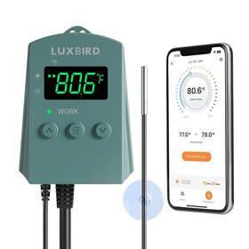 Luxbird Wkq-g01 Wifi Digital Heat Mat Thermostat Controller 32-113 F With Heating Cooling