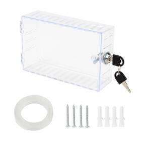 Lxmxgk Lx0085 Universal Thermostat Lock Box With Key Large Cover