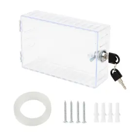 Lx0085 Lxmxgk Universal Thermostat Lock Box With Key Large Cover