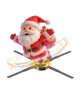 Magikeration 716151652950 3d Hologram Fan 26 Inch Support App/remote/bluetooth/wifi Holo