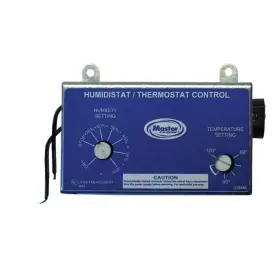 Master Flow 313053965906 Manually Adjustable Humidistat/thermostat Control For Egv/erv Power Vents