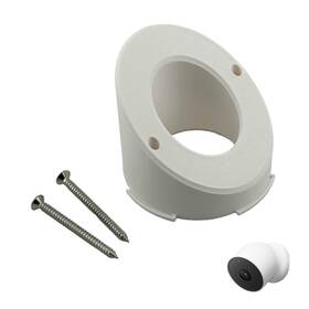Mavnek Mv-cm-02 Angled Wall Mount Plate For Google Nest Outdoor Camera Battery Better V