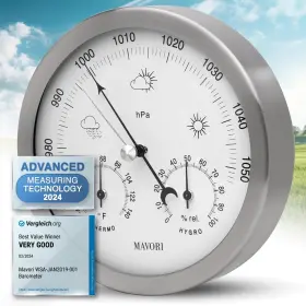 Mavori 260663010303 3in1 Weather Station Analog - Barometer Hygrometer And Thermometer F