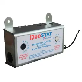 Maxx Air 445009956959 Ventamatic Duostat Power Attic Vent Thermostat And Humidistat Xxduostat