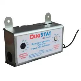 Maxx Air 744110306019 Ventamatic Duostat Power Attic Vent Thermostat And Humidistat Xxduostat