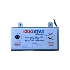Maxx Air 744759587077 Ventamatic Duostat Power Attic Vent Thermostat And Humidistat Xxduostat