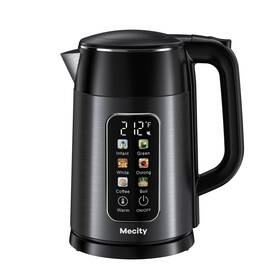 Mecity Hb-k221-gy Electric Kettle 1.7l Touch Screen Temperature Control Water Boiler No