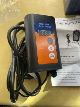 8581786828 Meigar Digital Heat Mat Thermostat 1000w 230v Temperature Controller For Hydroponic