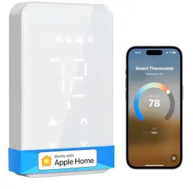 B0c4ydrhbs Meross Smart Wifi Thermostat For Electric Base Boards And Inwalls Heaters White