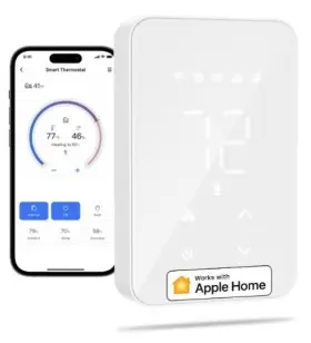 Mts200hk Meross Smart Electric Heating Thermostat Works With Apple Homekit Us Version