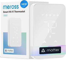 Meross Mts215 Smart Thermostat For Electric Baseboard And In-wall Heaters