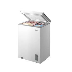 Midea Merc04c4baww Chest Freezer 3.5 Cubic Feet With Removable Baske