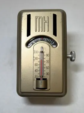 T42b1x3 Minneapolis Honeywell Vintage Thermostat Model T42b 1930s-40s Great Shape