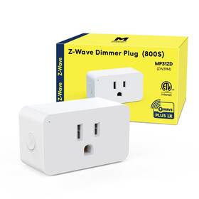 Minoston Mp31zd 800 Series Z-wave Plug Dimmer Smart Plug-in Outlet Built-in Repeate