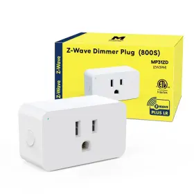 Mp31zd Minoston 800 Series Z-wave Plug Dimmer Smart Plug-in Outlet Built-in Repeate