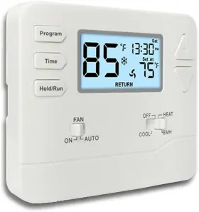 Miuputake 313048923928 Thermostat For Heat Pump Programmable Home Single-stage Systems