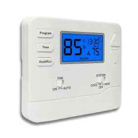 Miuputake 607607717036 Programmable Thermostat For House 5-1-1 Day Digital Energy-savi