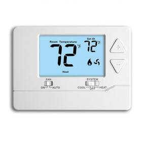 Miuputake 607607717166 Thermostat For Home Non-programmable Single-stage Systems 1 Heat / Cool Eas