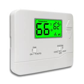 Miuputake 635403033340 Nonprogrammable Thermostat For House Digital Energy-saving Single