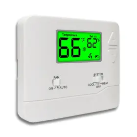 Miuputake 635403033340 Nonprogrammable Thermostat For House Digital Energy-saving Single