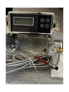 Lp-7515-c Mnm Scales Lp7515 Indicator With 5 Prong Connection And Cable Lcd Display Backl