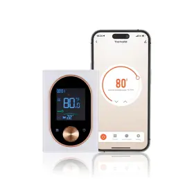 Wht-9000-ms Moes Programmable Smart Thermostat For Electric Baseboard Heaters ... Fast Ship