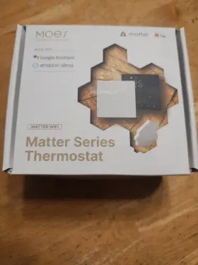 Wht-s02 Moes Matter Series Thermostat Model New In Box