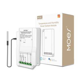 Moes Wm-103t-ms Wifi Smart Temperature Switch Module Sensor With Waterproof Probe Dual