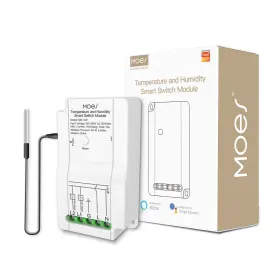 Wm-103t-ms Moes Wifi Smart Temperature Switch Module Sensor With Waterproof Probe Dual