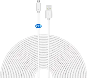 Mo190217 Moyeel 30ft Power Extension Cable For Wyze Cam/wyze Cam Pan Blink Xt Char