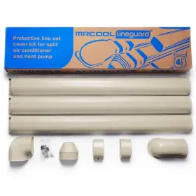 Ha25090 Mrcool Comfort Made Simple Lineguard Line Set Outdoor Cover For Ductless Mini Split System Prote