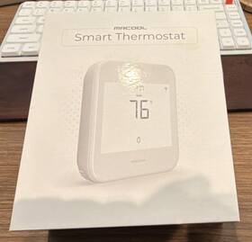 Mrcool Mstc1 Smart Thermostat White Wi Fi App Control Digital Touch 24v