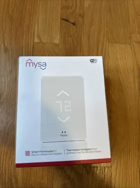 Bbv20l Mysa Smart Thermostat For Electric Baseboard Heaters - White Model Bb V2-0