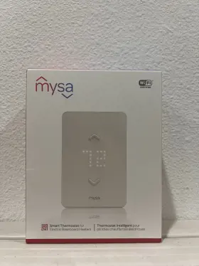 Mysabbv2-0-l Mysa Lite V2 Thermostat For Electric Baseboard Heaters