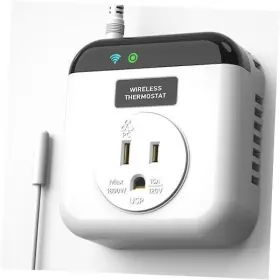 0265 N P Smart Wifi Thermostat Plug Socket Programmable Wireless Plug-in Temperature