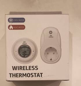 Nashone X002715h03 Wireless Thermostat Outlet Plug-in Play Unit Automatic