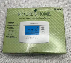 Nh-402np Nature S Home Comfort Sentry Universal Non-programmable Thermostat