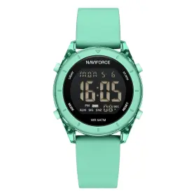 Nf7108-qq Naviforce Digital Sport Waterproof Watches With Stopwatch Alarm 12/24 Hours