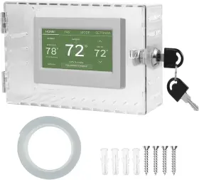 D202414502071910446 Nemtmcua Universal Thermostat Box With Key Large Clear Cover For White