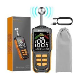 Stantk209 Neoteck Spherical Inductive Moisture Meter 5-40mm Analysis Depth Pi... Fast Ship