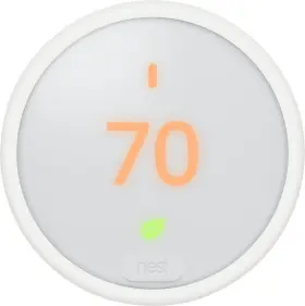 Nest 042822173524 Thermostat E White Programmable Used