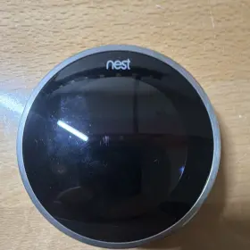 09aa01ac33160uj Nest Smart Programmable Wi-fi Round Thermostat White/silver With Trim Plate