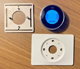 2.12-silver Nest Thermostat- Model Wifi Thermostat