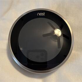 Nest 510h3s Learning Thermostat Programmable Smart Wi-fi Google Home With Mounting Kit