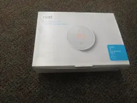 Bh1254-us Nest Built-in Wi-fi Thermostat - White. Plus Temperature Sensor