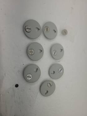 Nest Nt4001es Thermostat Temperature Sensor Cover Key Plates