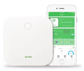 Sprite-12 Netro Smart Sprinkler Controller Pearl White Wifi 12 Zone Wate