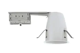 19001ar Nicor Lighting 4 Inch Remodel Housing Line Voltage Non-ic White