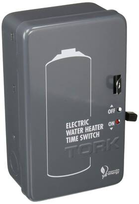 Nsi Wh2b Tork Mechanical Water Heater Time Switch 24-hour 208/250v 40a Dp