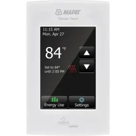 2855201 Nuheat Mapei Mapeheat Thermo Touch Programmable Floor Heat Thermostat By